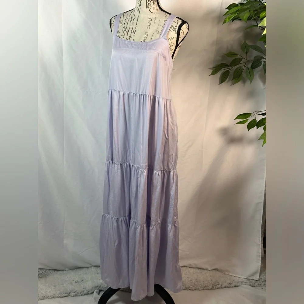 Purple Maxi Dress with Flowing Silhouette💜 - Picture 6 of 10